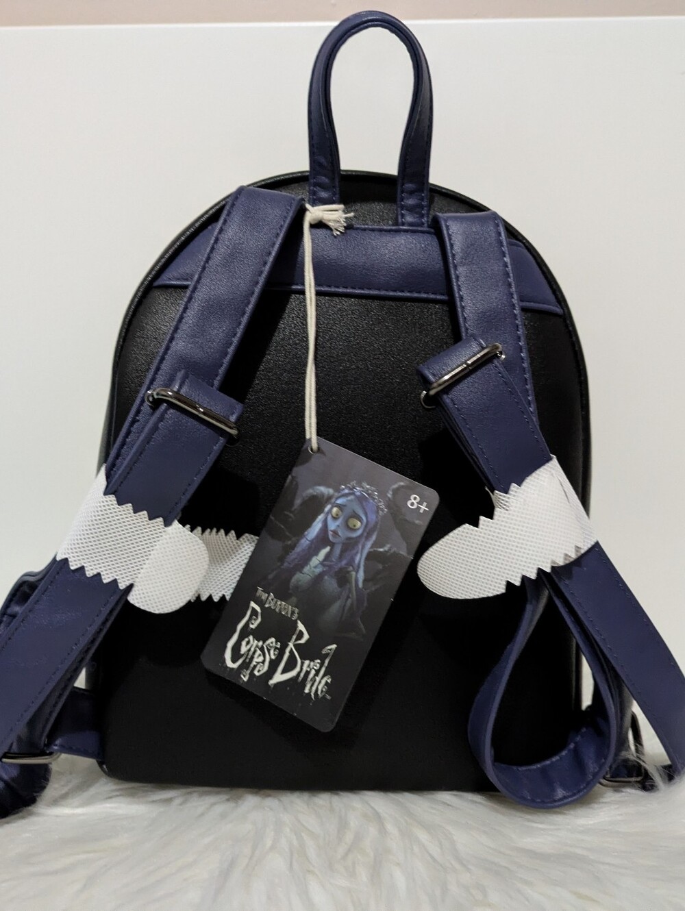 Loungefly The Corpse Bride Emily Butterfly Mini Backpack & Loungefly Pin Set NEW - Picture 8 of 14